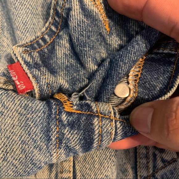 Levis XL USA 90s Trucker Jacket Faded 70507-0389 - Picture 15 of 15